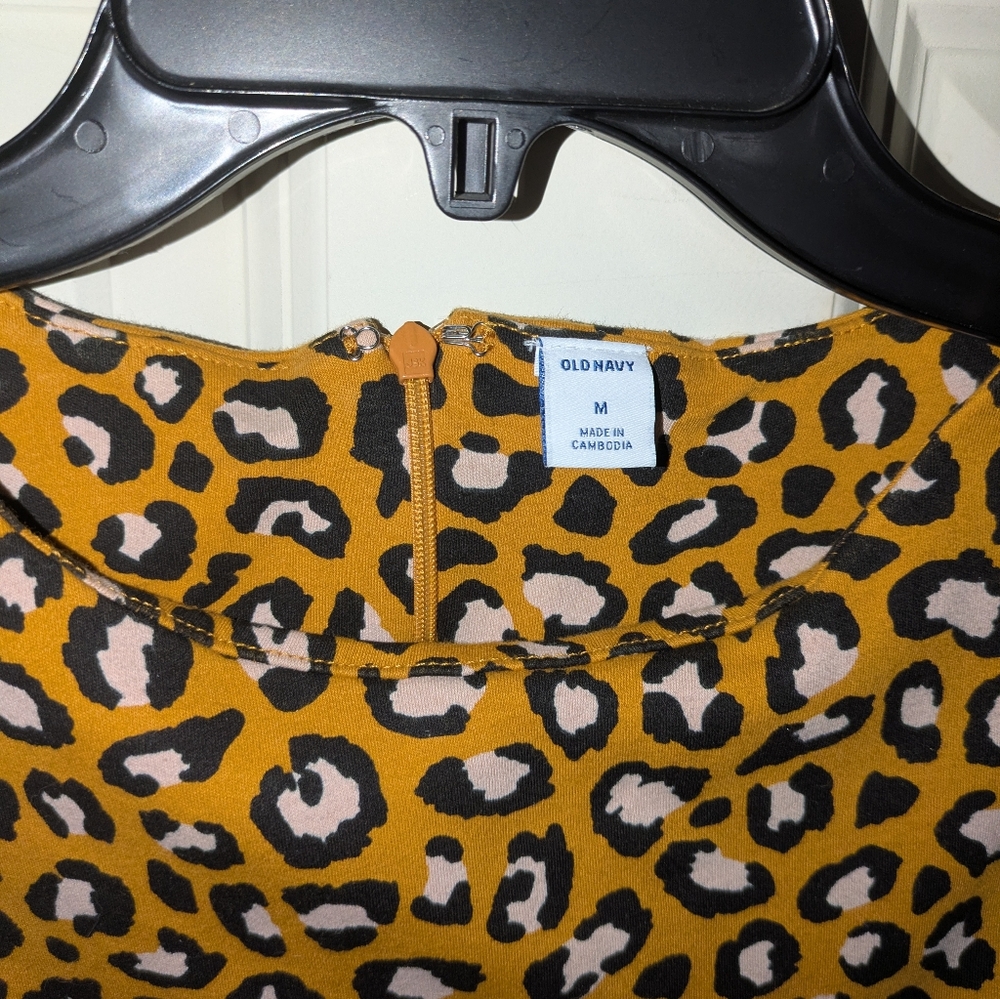 Old Navy Animal Print Mini Dress - Picture 3 of 4